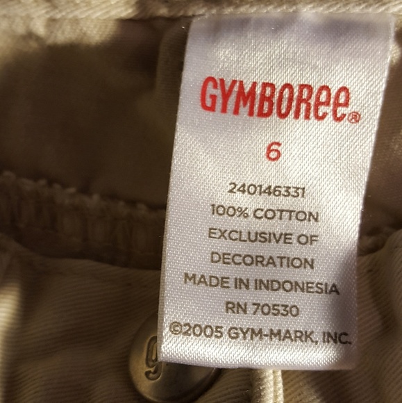 Gymboree Cherry Bling Khaki Pants & NEW Matching Pony Tail Holder - Picture 6 of 6